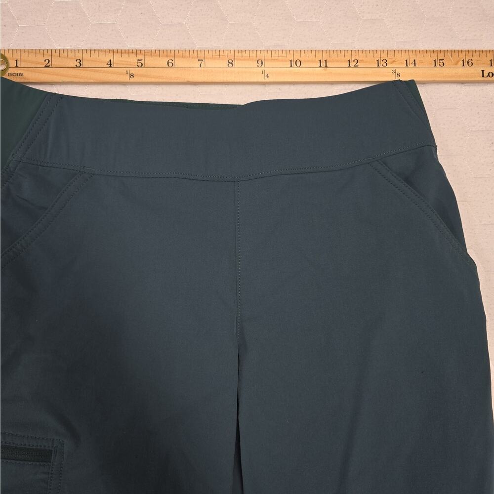 Duluth Flexpedition Pull On Pants Womens 4x31 Deep Sea Teal Cargo Style 72801 - Picture 9 of 11